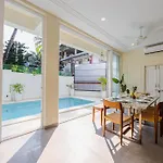 Elivaas 4 Bhk Villa Near Beach With Private Pool & Bar - Casa Boa Vida
