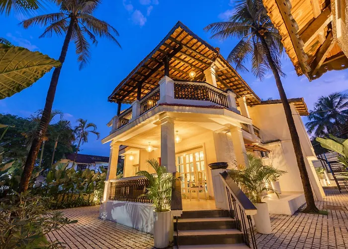 Elivaas 4 Bhk Villa Near Beach With Private Pool & Bar - Casa Boa Vida