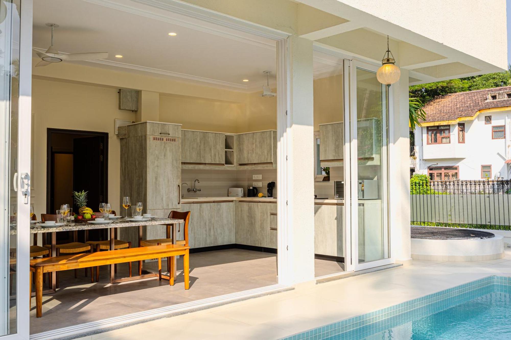 Villa Elivaas 4 Bhk Near With Private Pool & Bar - Casa Boa Vida