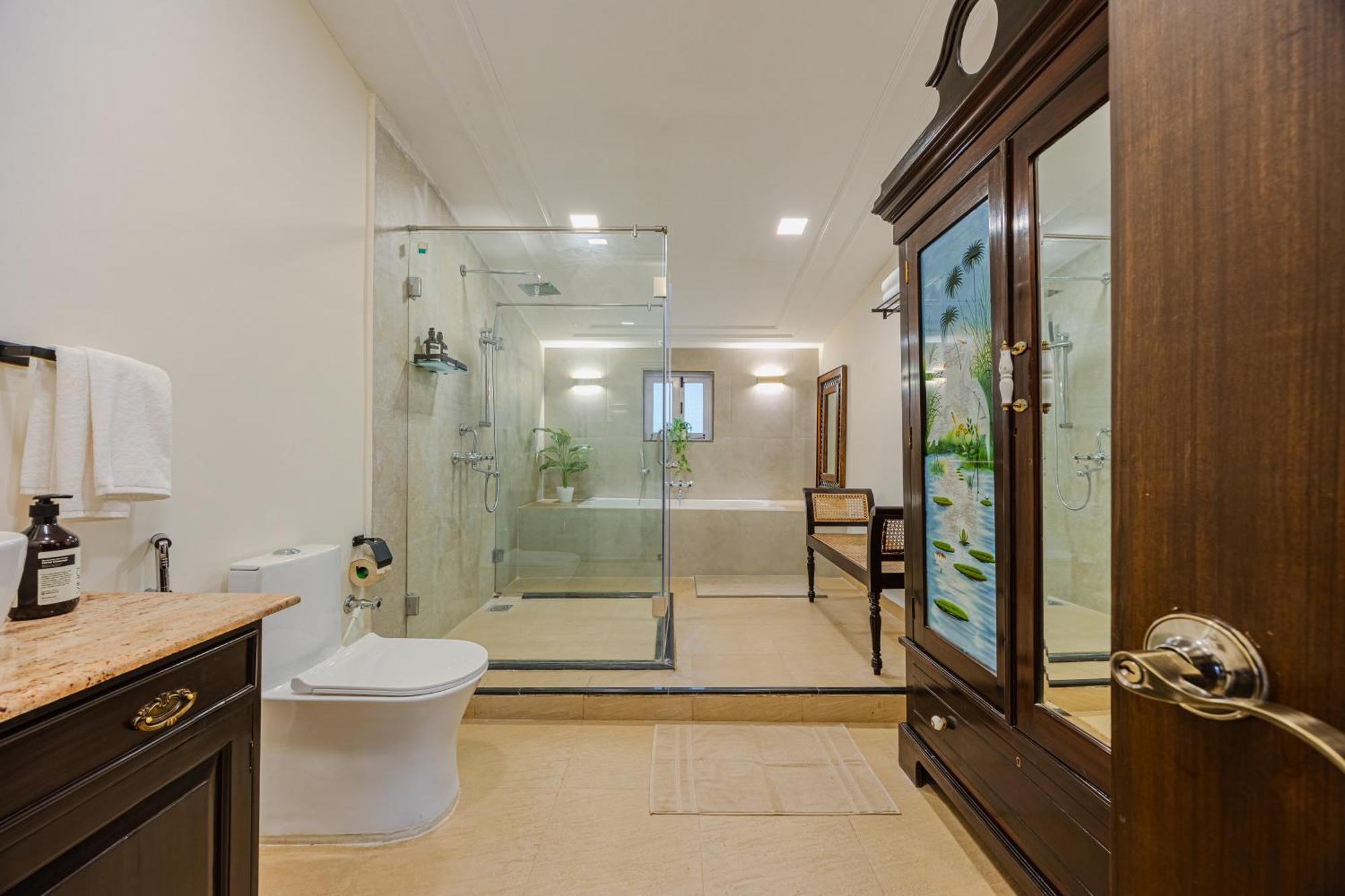 Elivaas 4 Bhk Near With Private Pool & Bar - Casa Boa Vida Villa