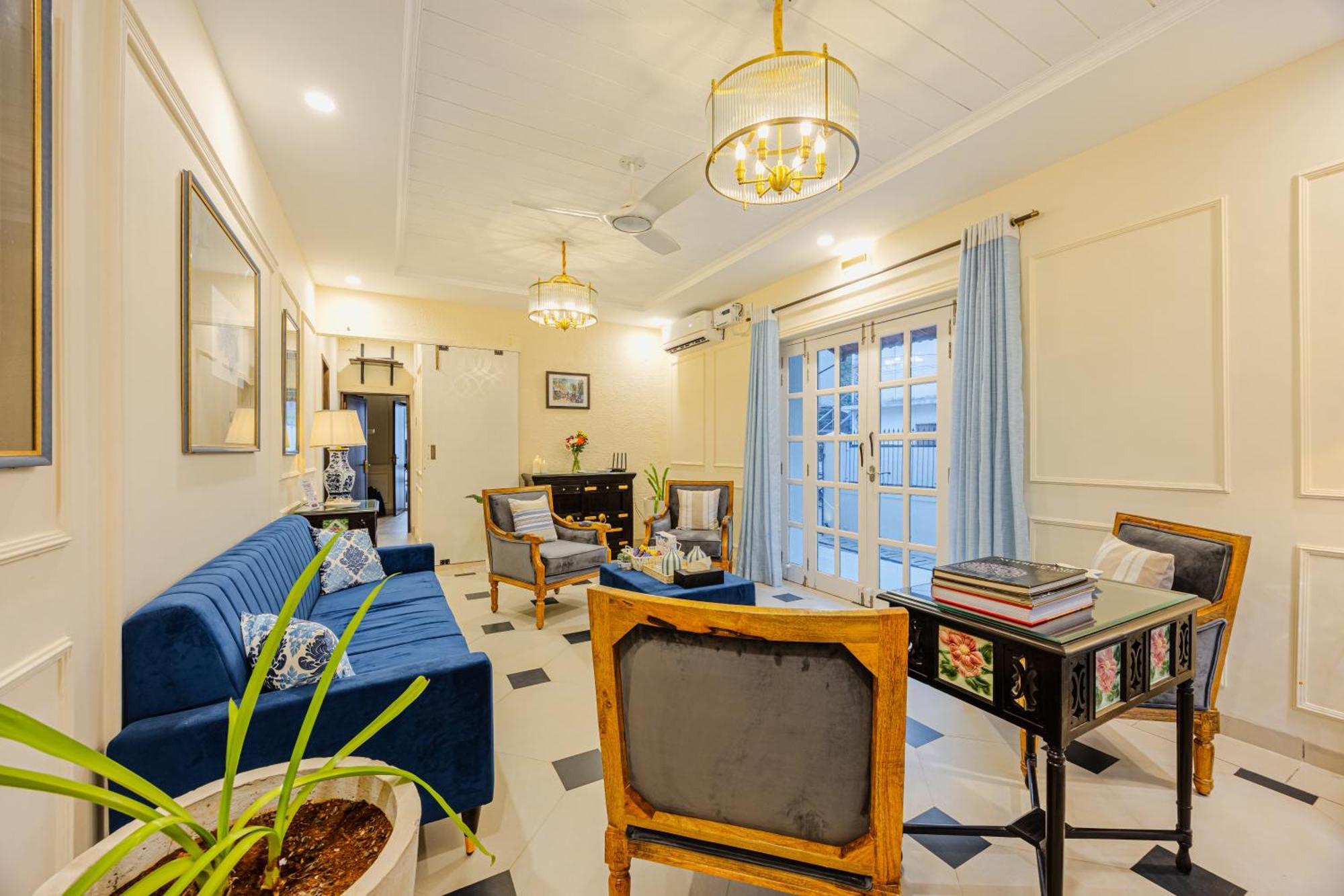 Elivaas 4 Bhk Near With Private Pool & Bar - Casa Boa Vida Villa Candolim